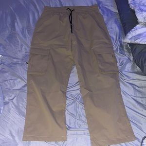 Khaki cargo pants